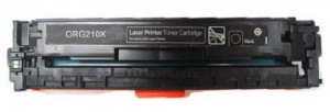 CF210X Toner per HP, COMPATIBILE, HP Laserjet Pro 200, M251N, M251NW, M251MFP, M276N, M276NW, Stampa fino a 2.400 pagine al 5% di copertura. Cod. CF210X, CF210A, 131X, 131A.