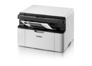 Brother DCP-1510 Stampante Multifunzione Mono Laser a Piano Fisso, Bianco