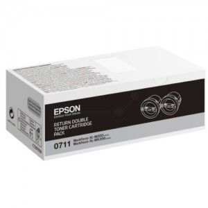 Epson C13S050711 toner nero per Workforce AL-M 200 DN/DW/AL-MX 200 D/DN/DNF/DTN/DW