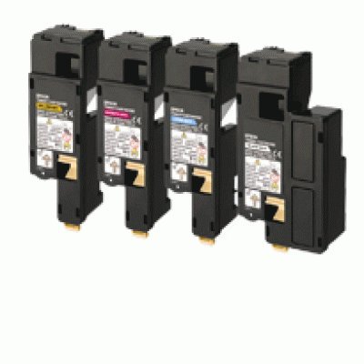 Kit 4 C1700, 13S050614-3-2-1, TONER EPSON COMPATIBILI PER ACULASER C1700, C1750N, C1750W, CX17, CX17NF, CX17FW, STAMPA FINO A 2.000 PAGINE AL 5% DI COPERTURA COLORE NERO, CIANO, MAGENTA, GIALLO.