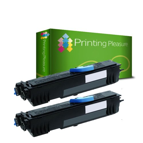 Printing Pleasure - ( NON-OEM ) - 2 High Quality Cartuccia Toner M1200 Rigenerate Per Epson Stampanti AcuLaser M1200