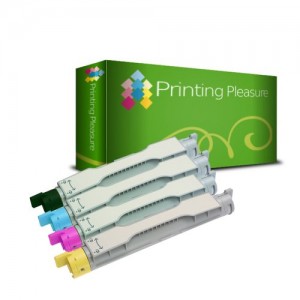 Printing Pleasure - ( NON-OEM ) - ( 1Set ) High Quality Cartuccia Toner C4200 Rigenerate Per Epson Stampanti AcuLaser C4200, C4200DTN