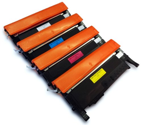 KIT 4 Toner Compatibile CLP360 Cartuccia Laser per Samsung Stampanti CLP-360, CLP-360N, CLP-365, CLP-365W, CLX-3300, CLX-3305, CLX-3305FN, CLX-3305N, CLX-3305W, CLX-3305FN, CLX-3305FW - UN SET