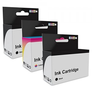 Prestige Cartridge HP300XL Tre Cartucce di Inchiostro Rigenerate con Chip non OEM per Stampanti HP Deskjet, Photosmart, Envy, All in One, Multicolore