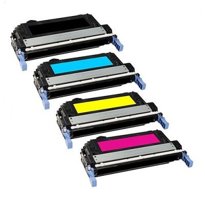 HP CB400A CB401A CB402A CB403A cartucce di toner compatibili 642A (Nero, Ciano, Giallo, Magenta) per stampanti HP Colour LaserJet CP4005, CP4005dn, CP4005n