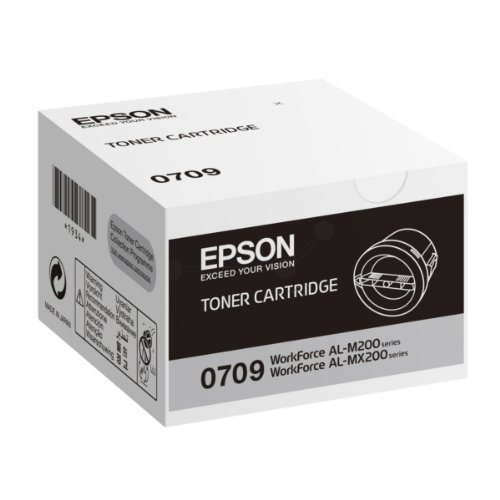 Epson C13S050709 toner nero per Workforce AL-M 200 DN/DW/AL-MX 200 DN/DNF/DTN/DW/DWF