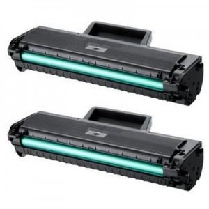 2 TONER COMPATIBILI per Samsung ML1660 ML1661 ML1665 ML1670 ML1675 ML1860 ML1865 ML1865W SCX3000 SCX3200 SCX3205 SCX3205W MLTD1042S con CHIP da 1500 copie cadauno