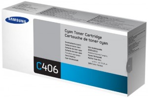 Samsung CLT-C406S/ELS Cartuccia Toner da 1000 Pagine, Ciano