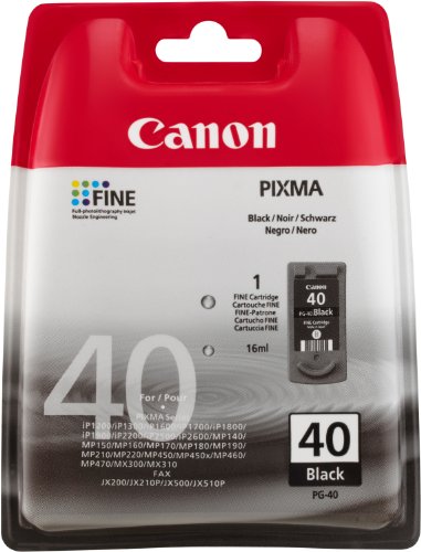 Canon PG-40 Cartuccia nera per Pixma MP140,MP190,iP1900