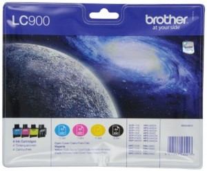 Brother LC900 CMYB Inkjet / getto d'inchiostro Cartuccia originale