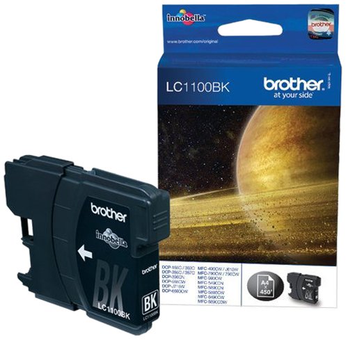 Brother LC-1100BK Cartucce, colore: Nero