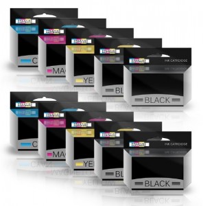 COMBO PACK - Compatibile T1306 Cartucce di inchiostro per Epson Stampanti Stylus B42WD, BX525WD, BX535WD, BX625FWD, BX630FW, BX635FWD, BX925FWD, BX935FWD, SX525WD, SX535WD, SX620FW and WorkForce WF-3010DW, WF-3520DWF, WF-3540DTWF Pro, WF-7015, WF-7515, WF-7525 - T1301-T1304 DUE SET PIU DUE T1301 NERI