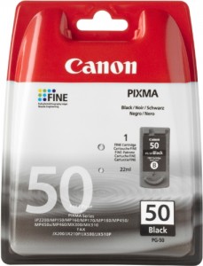 Canon BJ  PG-50 Cartuccia   ad alta capacità, colore: Nero