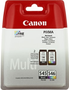 Canon PG-545 + CL-546 Inkjet / getto d'inchiostro Cartuccia originale